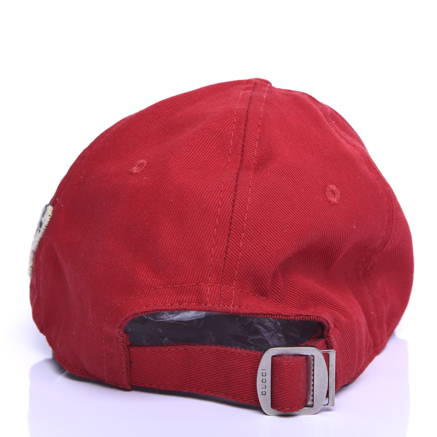 Gucci X MLB Cotton NY Yankees Baseball Hat 57-61 Red 5 of 8