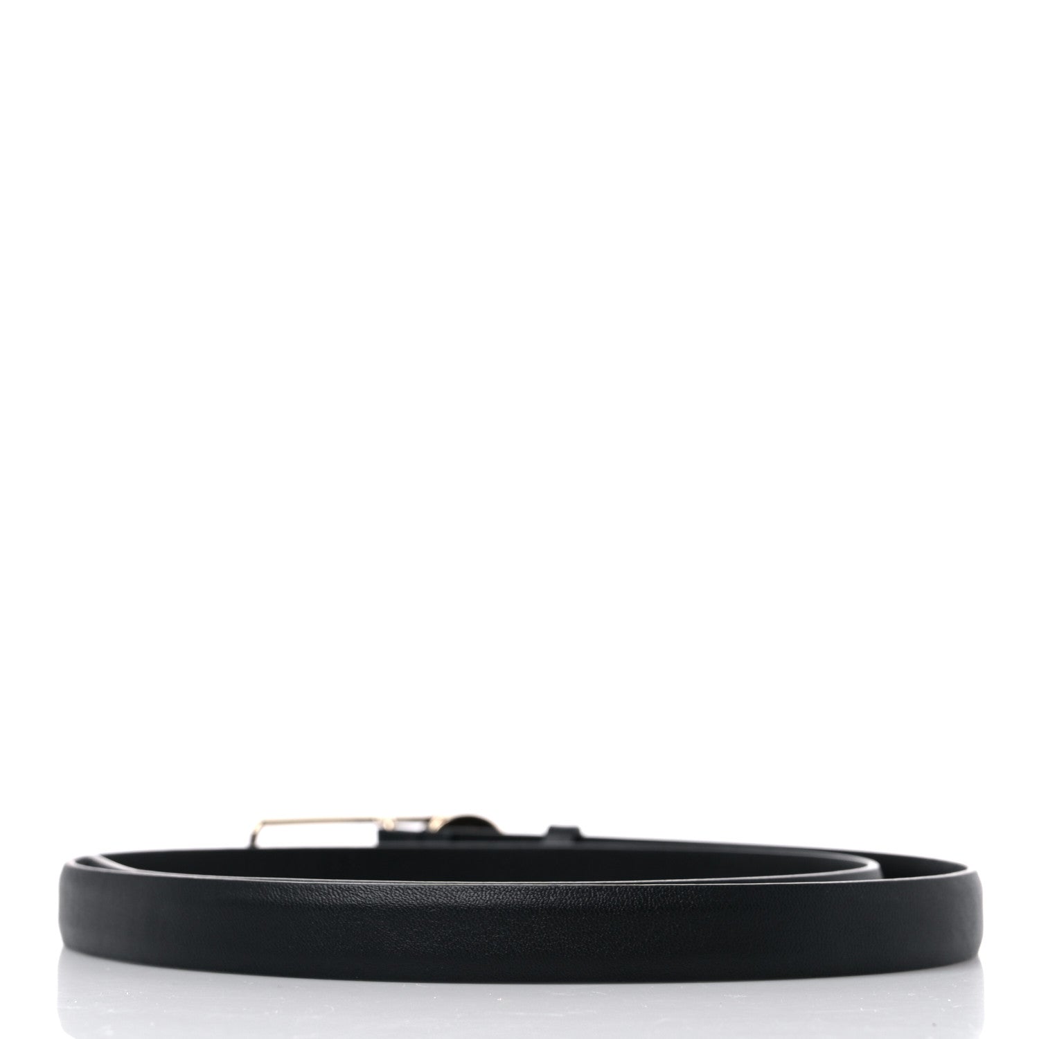 Chanel Calfskin Pearl Belt 80 32 Black 2 of 7