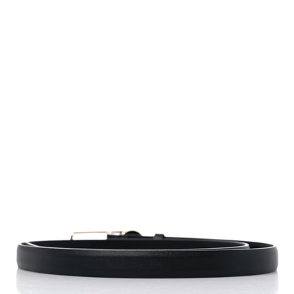 Chanel Calfskin Pearl Belt 80 32 Black 2 of 7