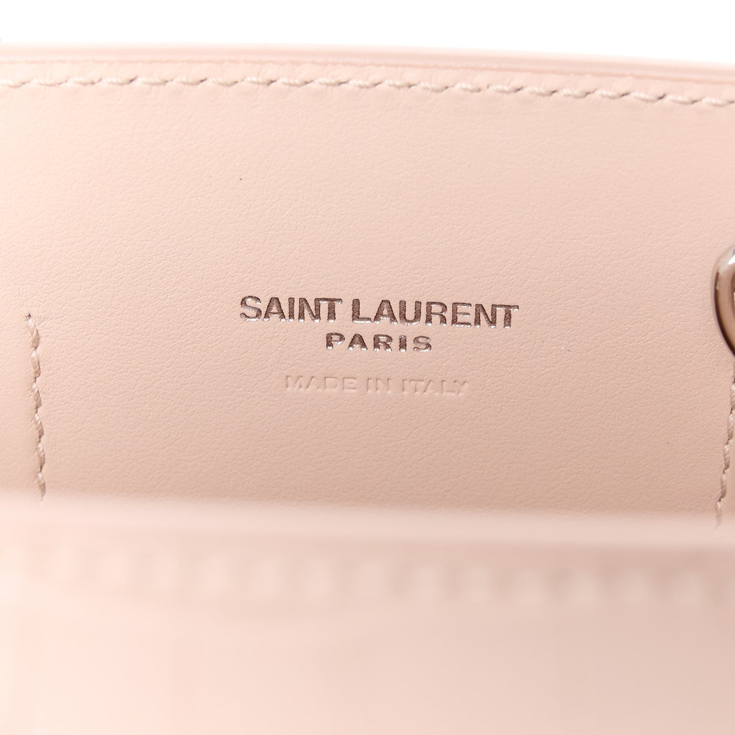 Calfskin Crocodile Embossed Nano Sac De Jour Rose Antic