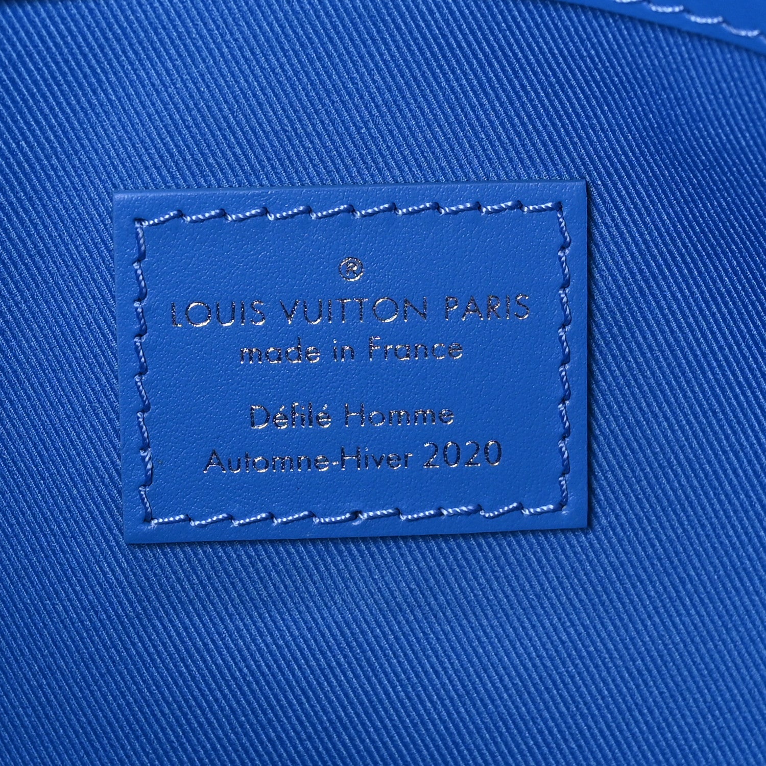 Louis Vuitton Monogram Clouds Keepall Bandouliere 50 Blue 5 of 8