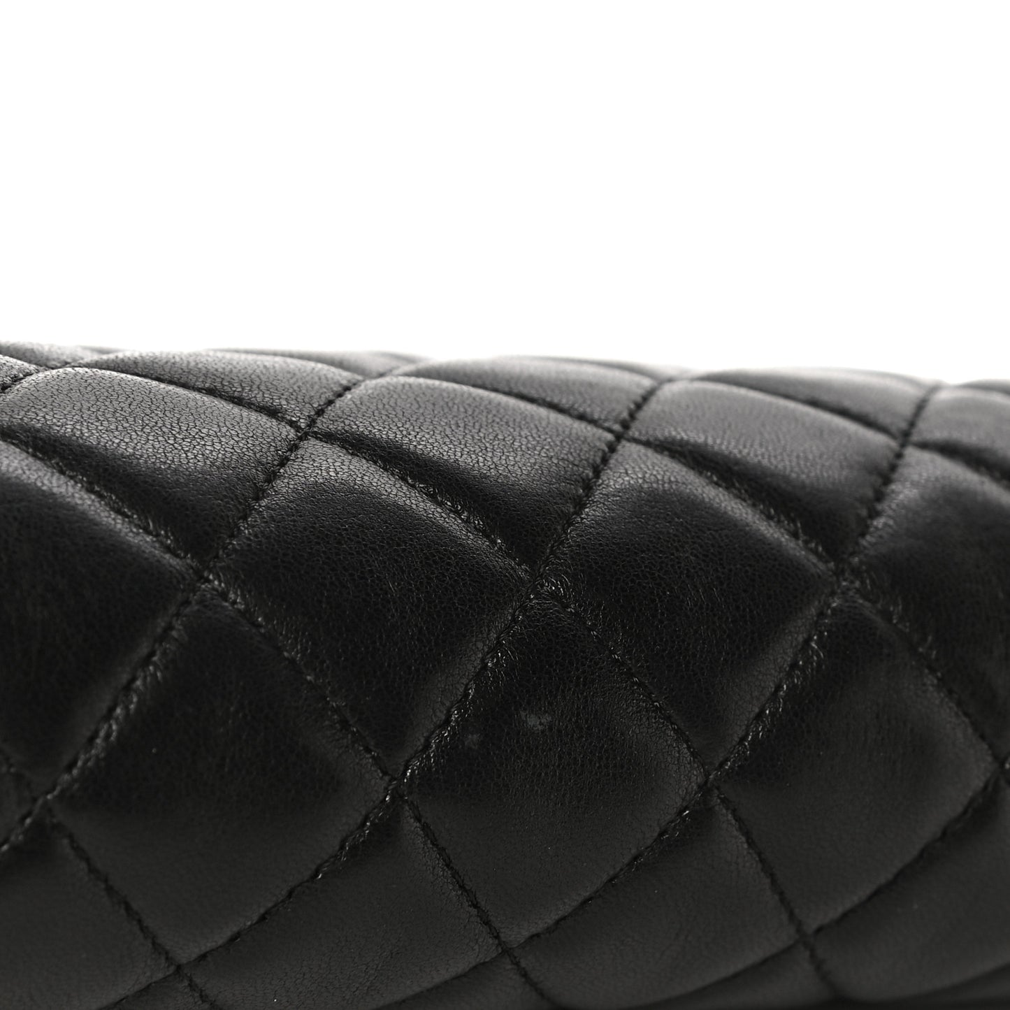Lambskin Quilted Timeless Clutch Black