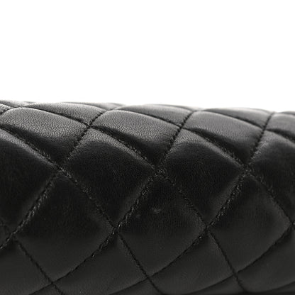 Chanel Lambskin Quilted Timeless Clutch Black 15 of 17