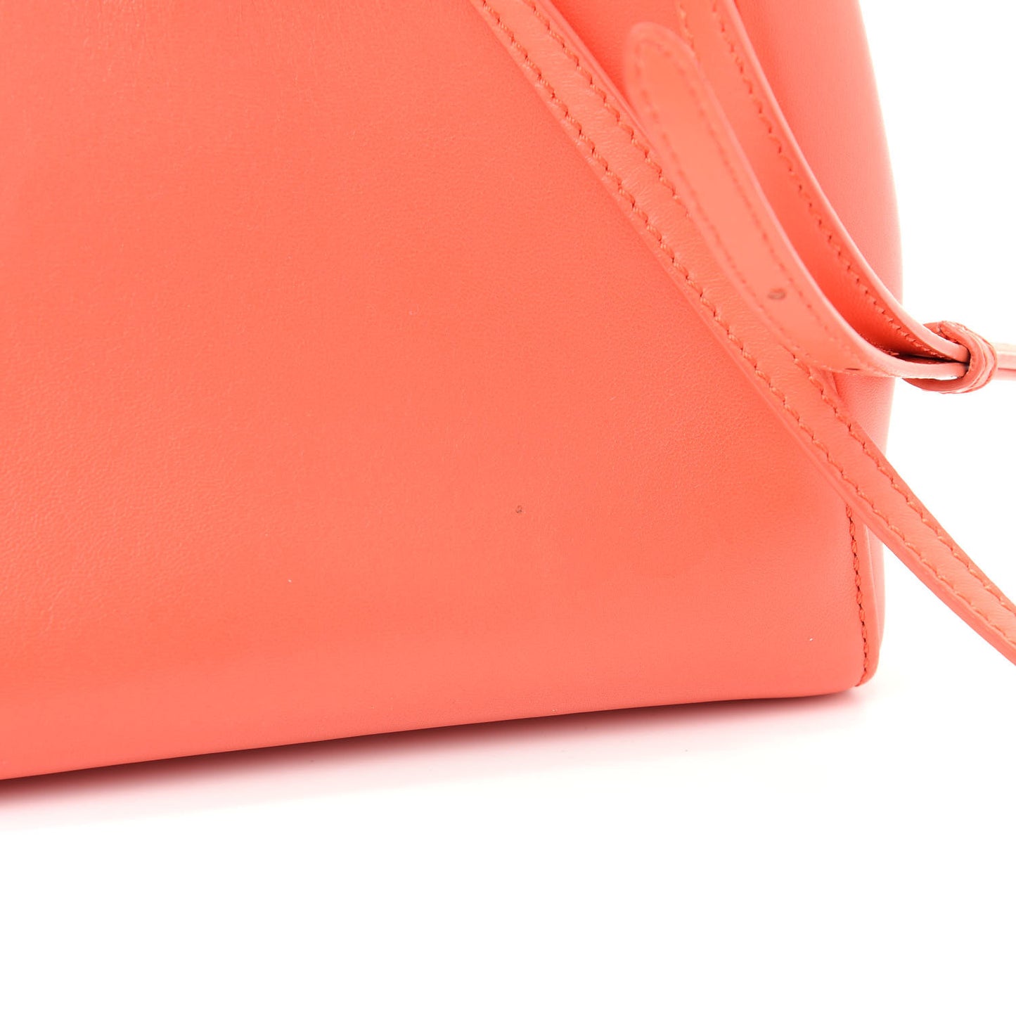 Nappa Mini Peekaboo Iconic Satchel Azalea