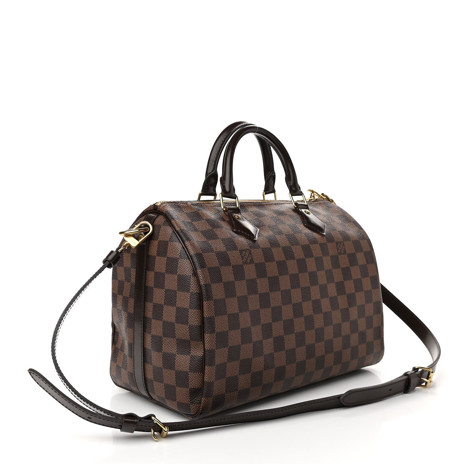Louis Vuitton Damier Ebene Speedy Bandouliere 30 2 of 10