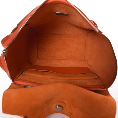 Celine Baby Grained Calfskin Micro Belt Bag Orange 5 of 8