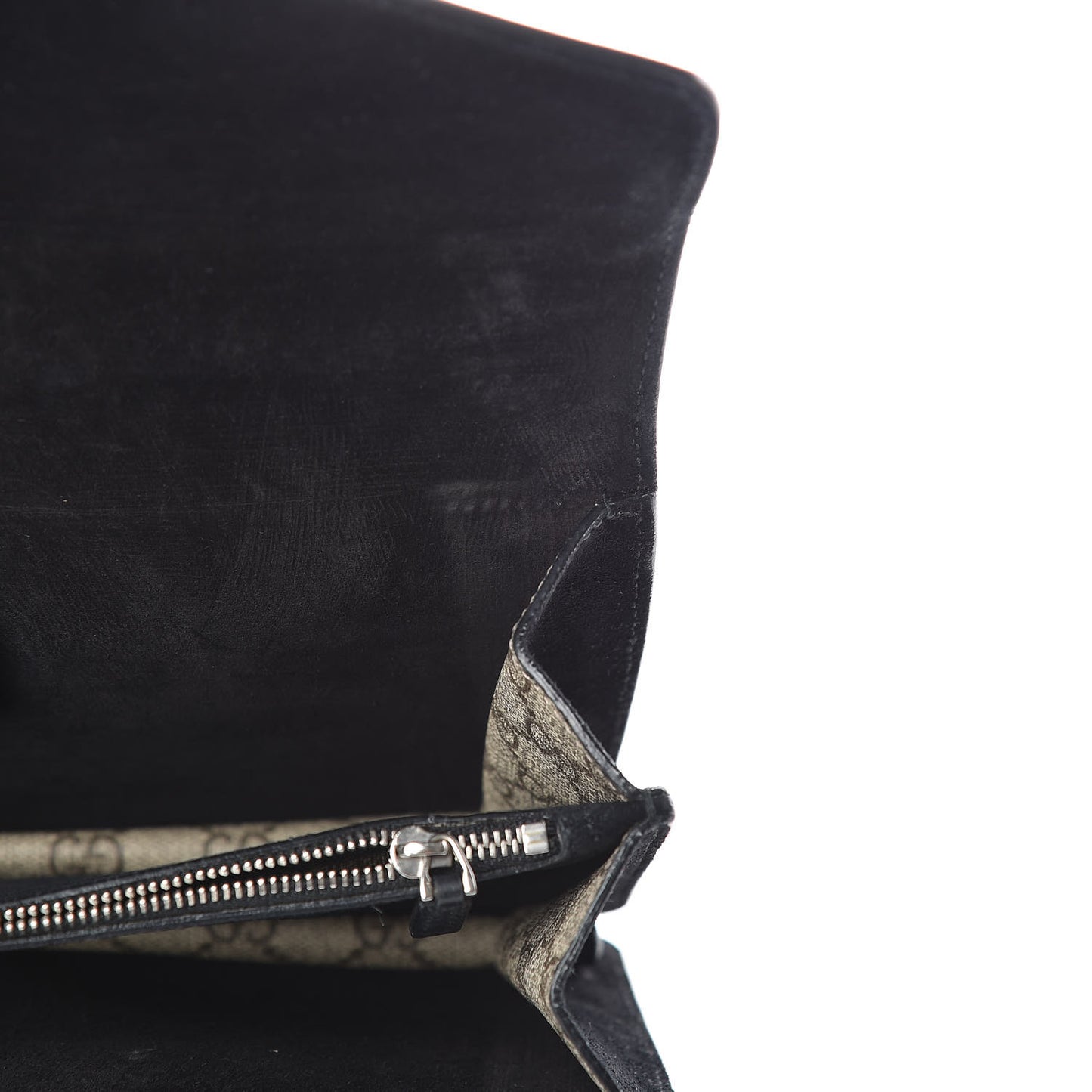 GG Supreme Monogram Small Dionysus Shoulder Bag Black