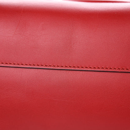 Gucci Calfskin GucciGhost Real Medium XL Tote Hibiscus Red 12 of 16