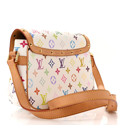 Louis Vuitton Monogram Multicolor Sologne White 3 of 10