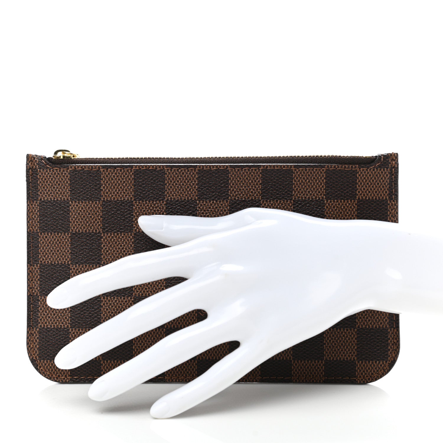 Louis Vuitton Damier Ebene Neverfull PM Pochette 2 of 7