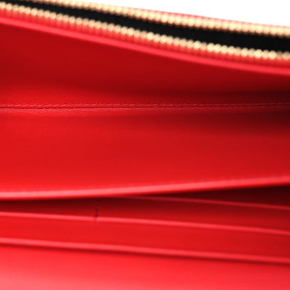 Burberry Grainy Calfskin Logo Henley Wallet  Red 6 of 11