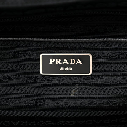Prada Nylon Vela Medium Backpack Black 6 of 11