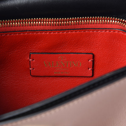 Valentino Garavani Smooth Calfskin Small VRing Shoulder Bag Rose Cannelle 6 of 14
