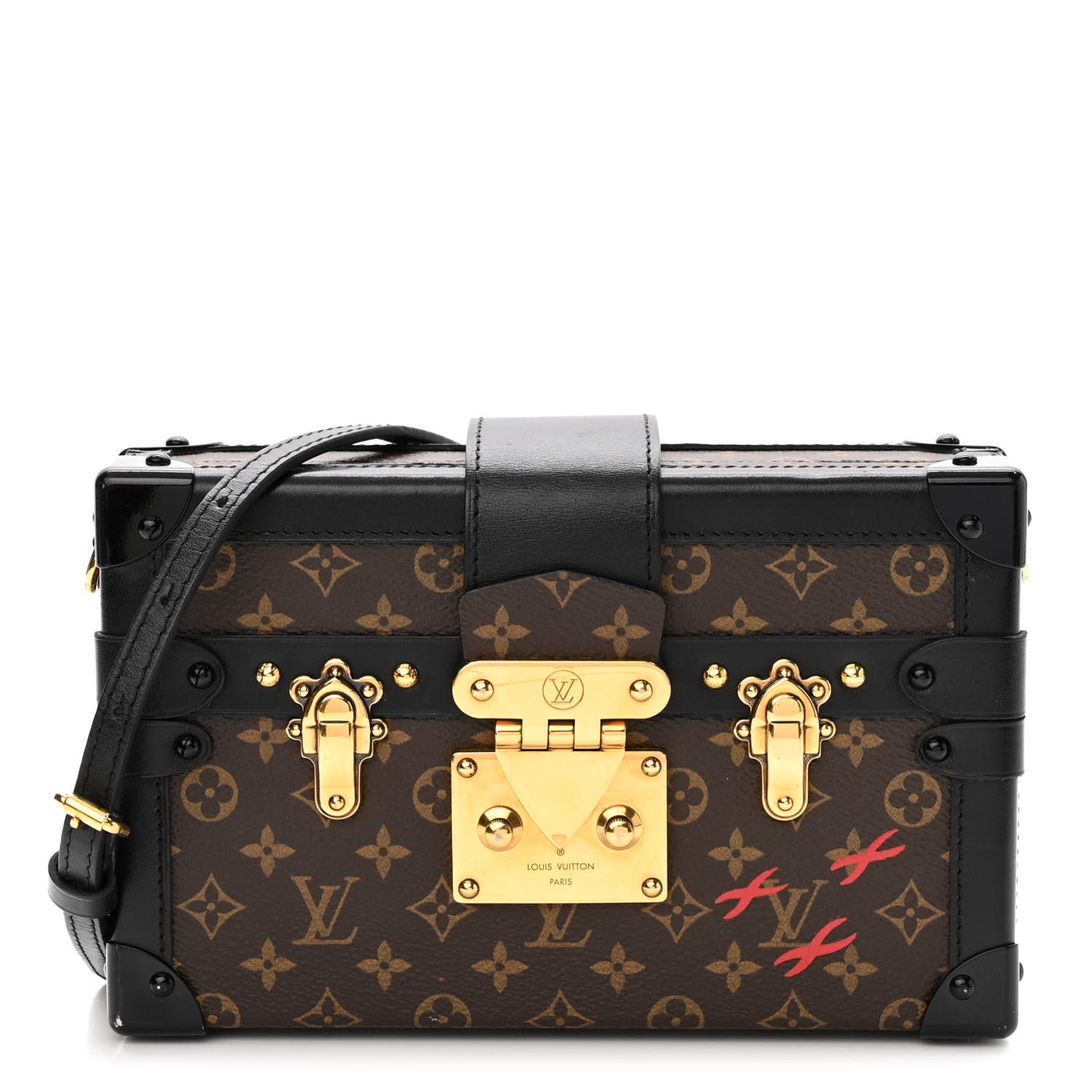 Monogram Petite Malle Black