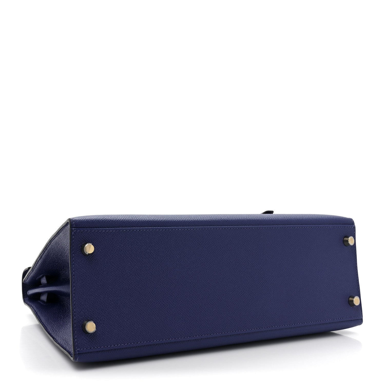 Hermes Epsom Kelly Sellier 32 Bleu Electrique 4 of 9