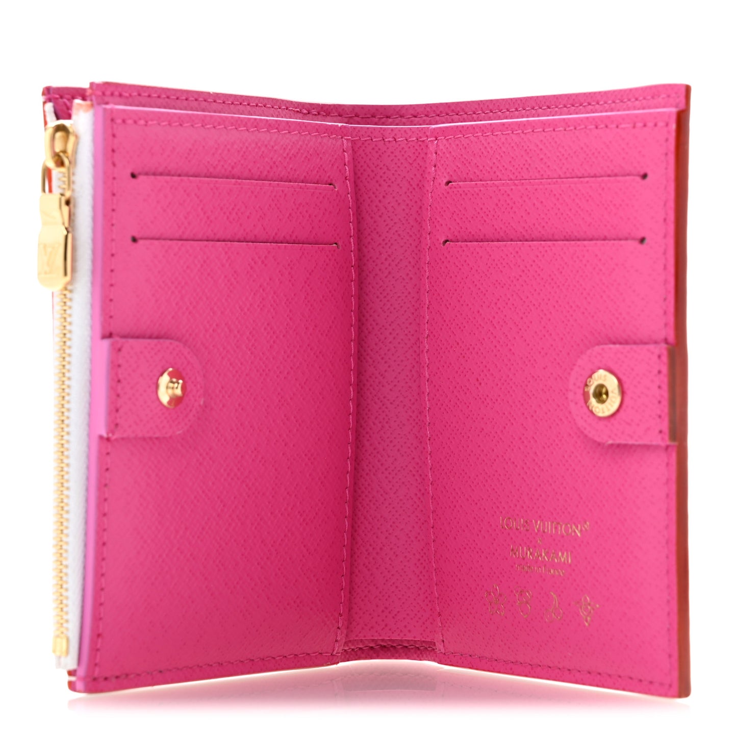 LV X TM Monogram Multicolor Lisa Wallet White