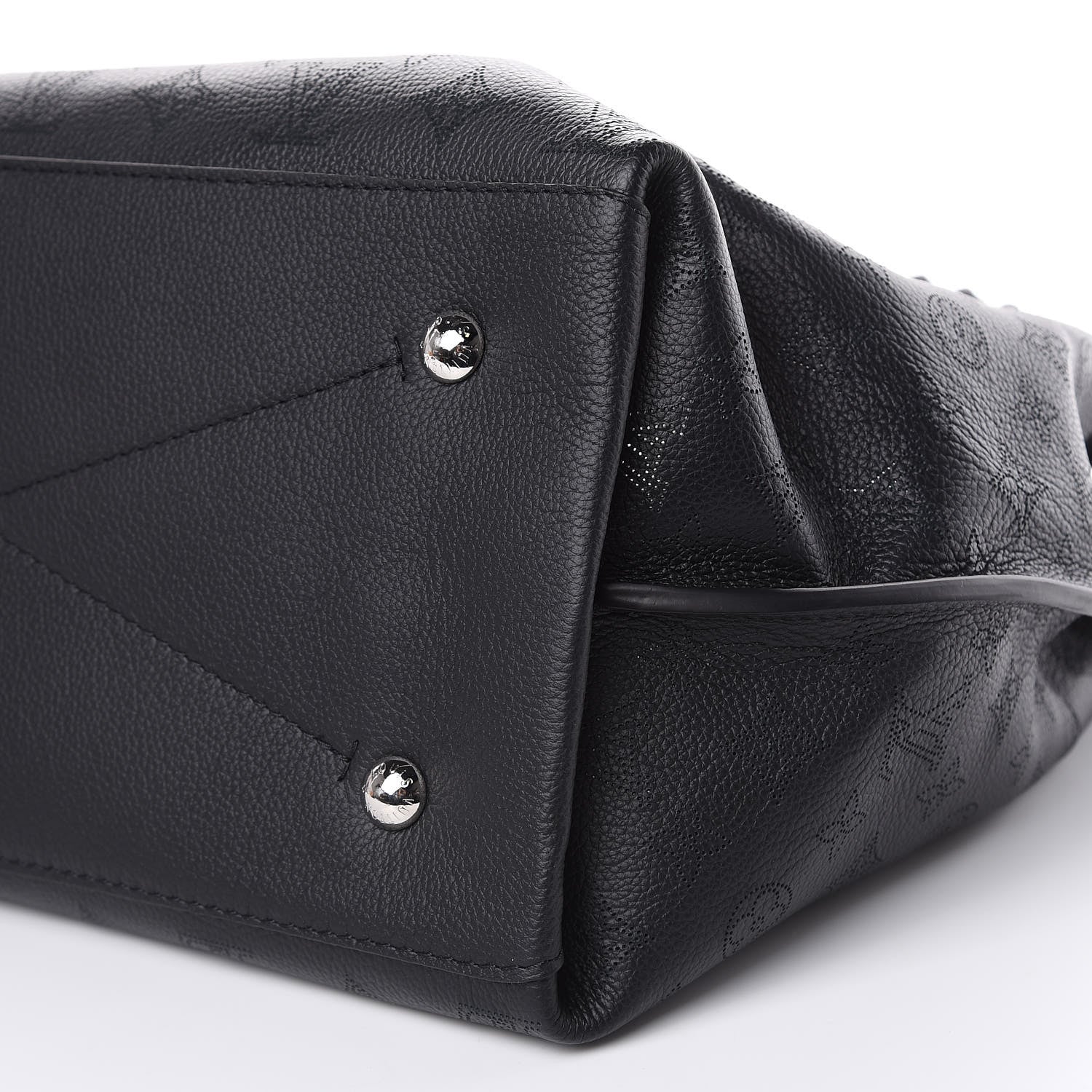 Louis Vuitton Mahina Carmel Hobo Black 8 of 8