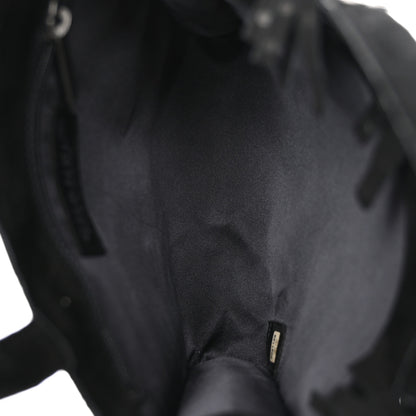Chanel Suede Mini Fringe Tote Black 5 of 11