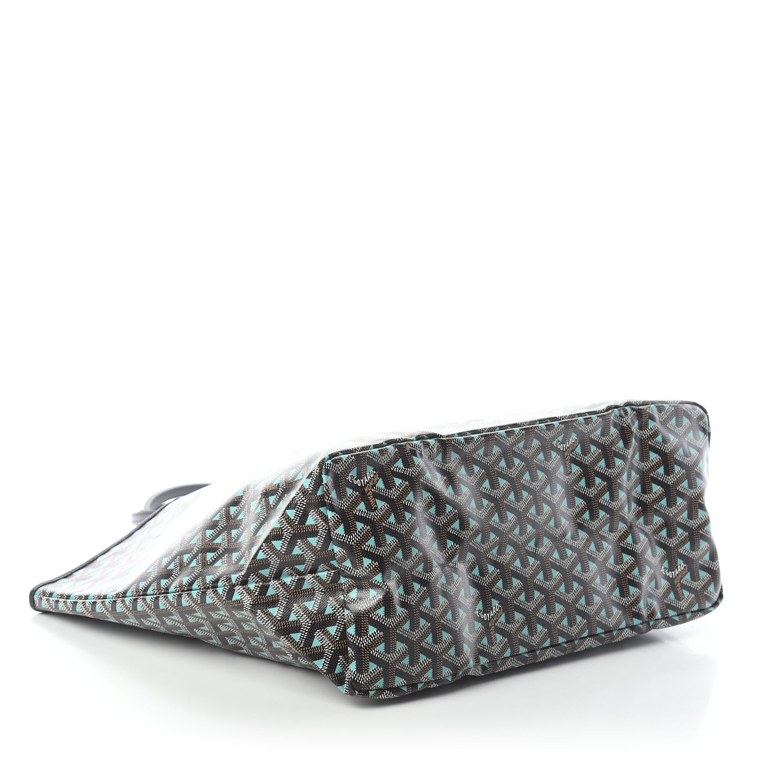 Goyard Goyardine Saint Louis Claire Voie PM Black Blue 4 of 10