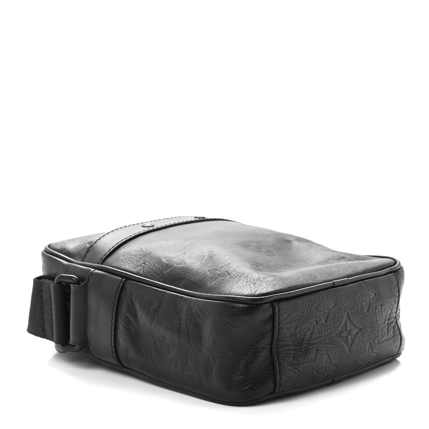Calfskin Monogram Shadow Danube PM Black