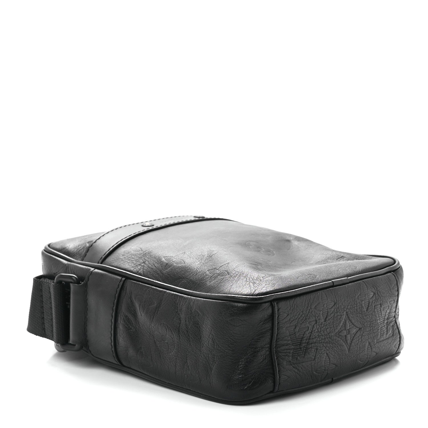 Louis Vuitton Calfskin Monogram Shadow Danube PM Black 4 of 12