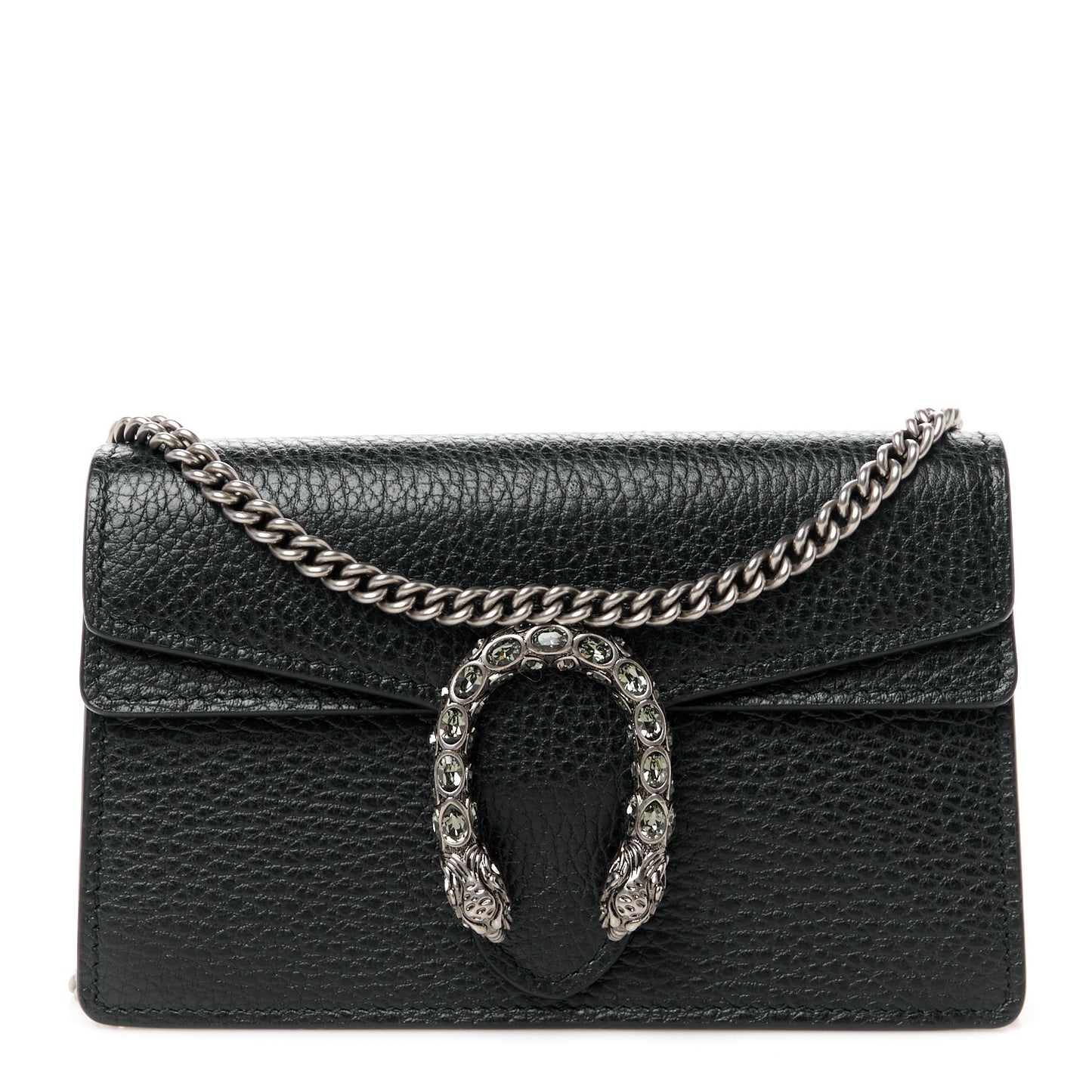 Calfskin Super Mini Dionysus Shoulder Bag Black