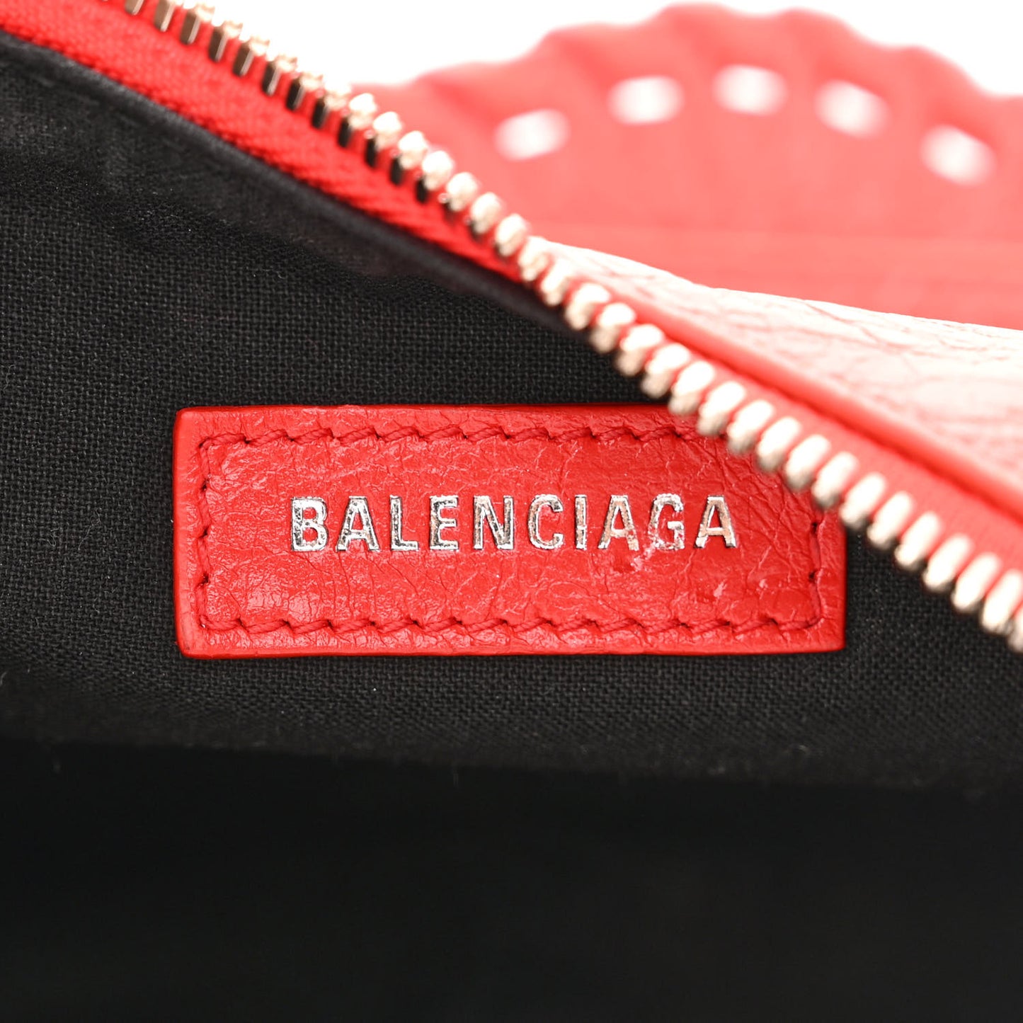 Agneau Arena Le Cagole Shoulder Bag XS Tomato Red