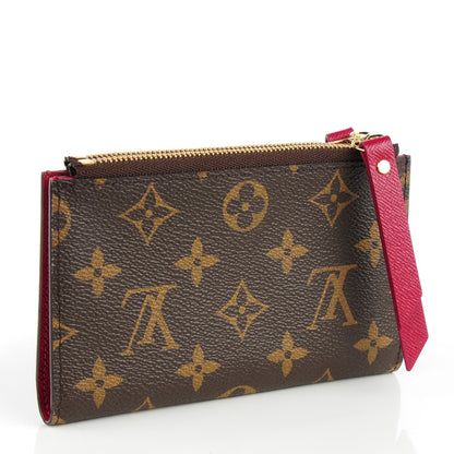 Louis Vuitton Monogram Adele Compact Wallet Fuchsia 3 of 7