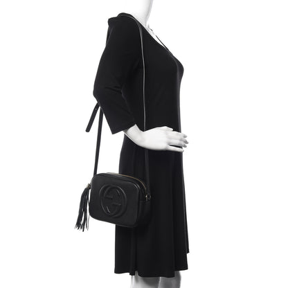 Gucci Pebbled Calfskin Small Soho Disco Bag Black 2 of 10