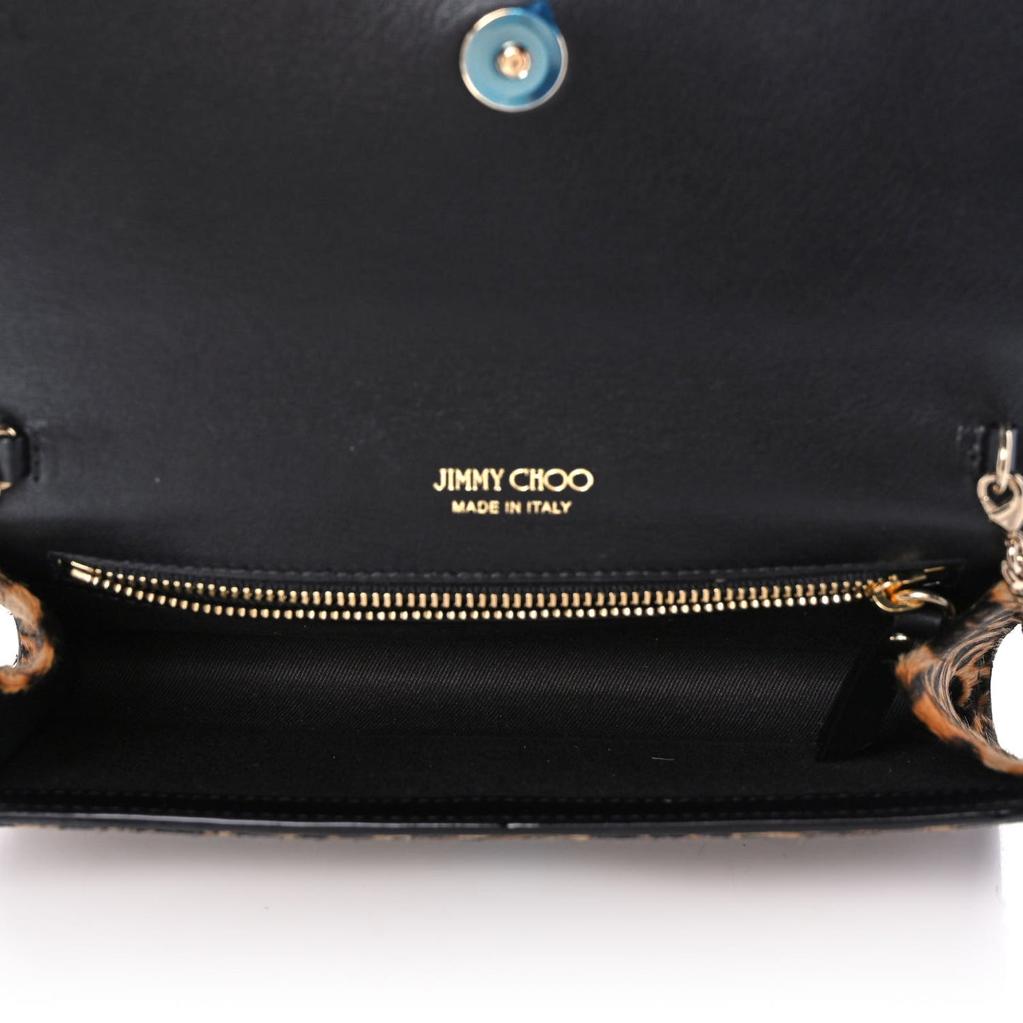 Ponyhair Mini Madeline Wallet On Chain Leopard Natural