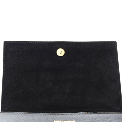 Saint Laurent Calfskin Small Classic Y Satchel Bag Black 8 of 11