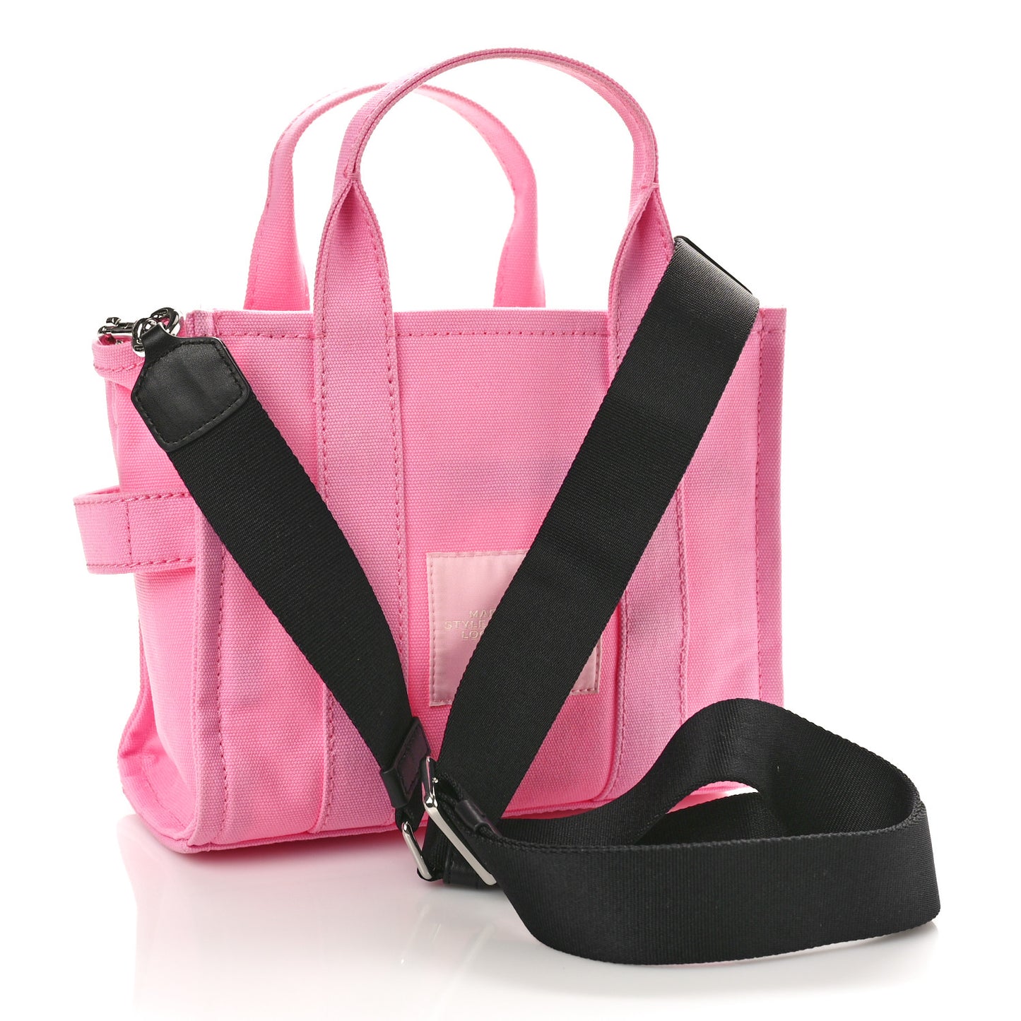 Cotton Canvas Small The Traveler Tote Bag Pink