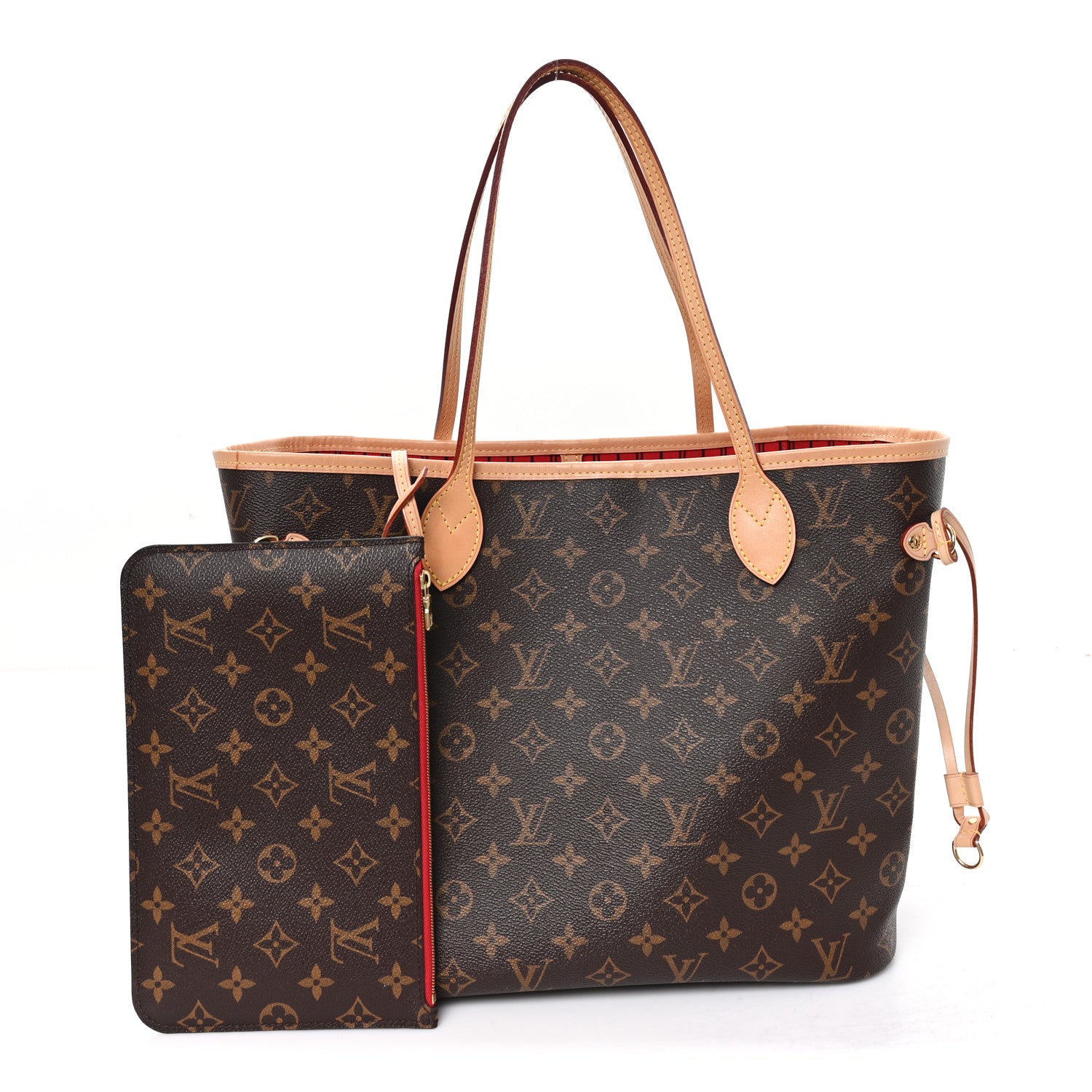 Louis Vuitton Monogram Neo Neverfull MM Cherry 3 of 12