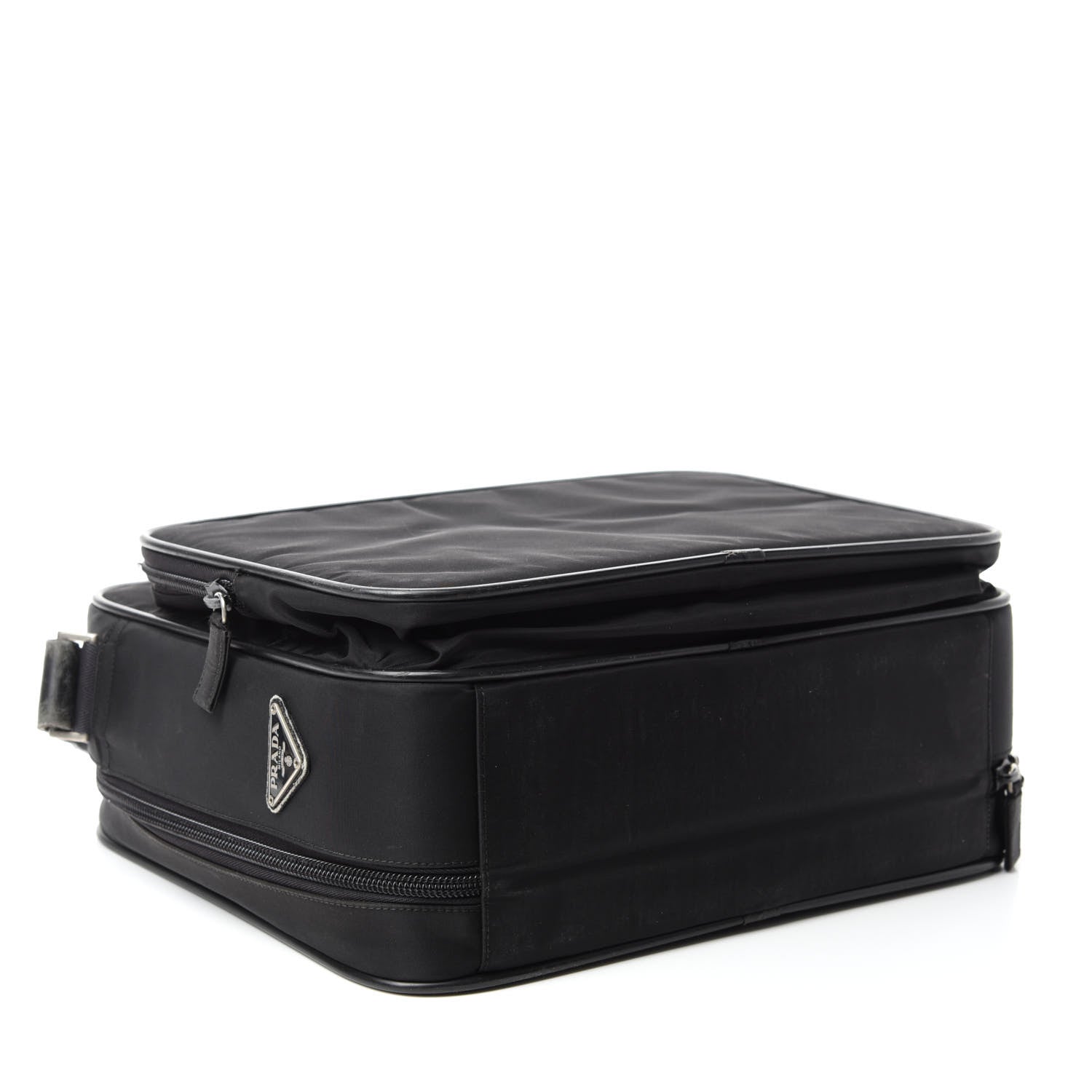 Prada Tessuto Nylon Travel Bag Black 4 of 14