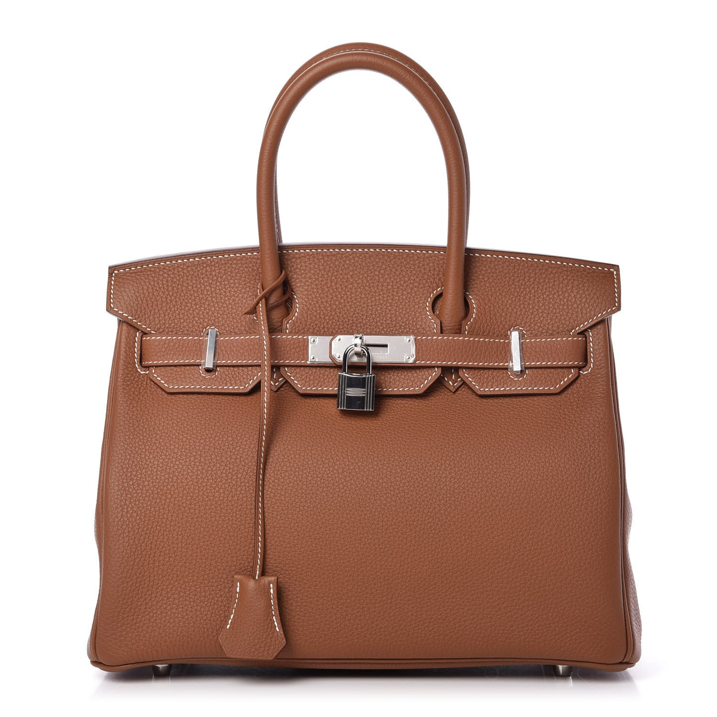 Taurillon Clemence Birkin 30 Gold