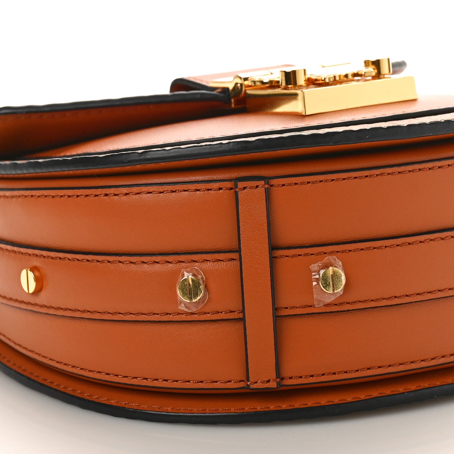 Visetos Mini Tracy Shoulder Bag Cognac