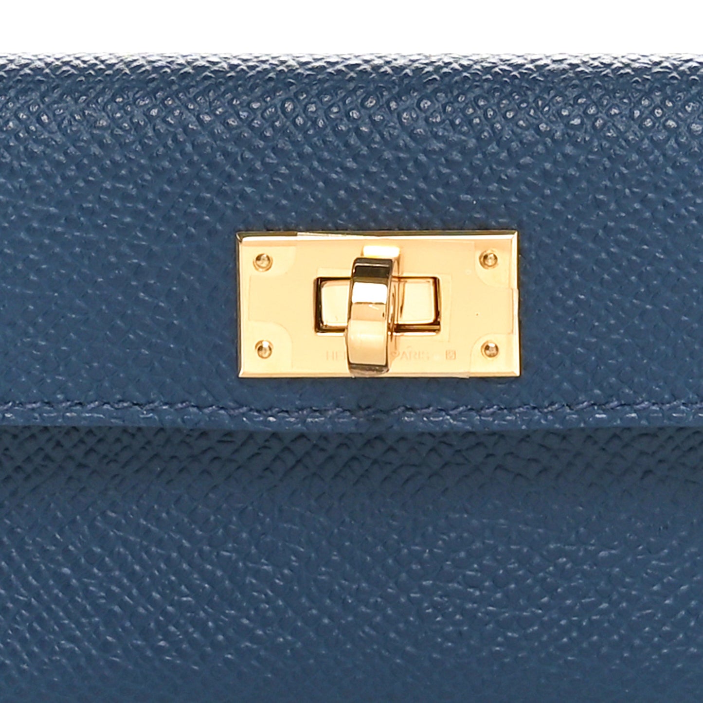 Swift Epsom Pocket Kelly Shoulder Strap Colvert Bleu