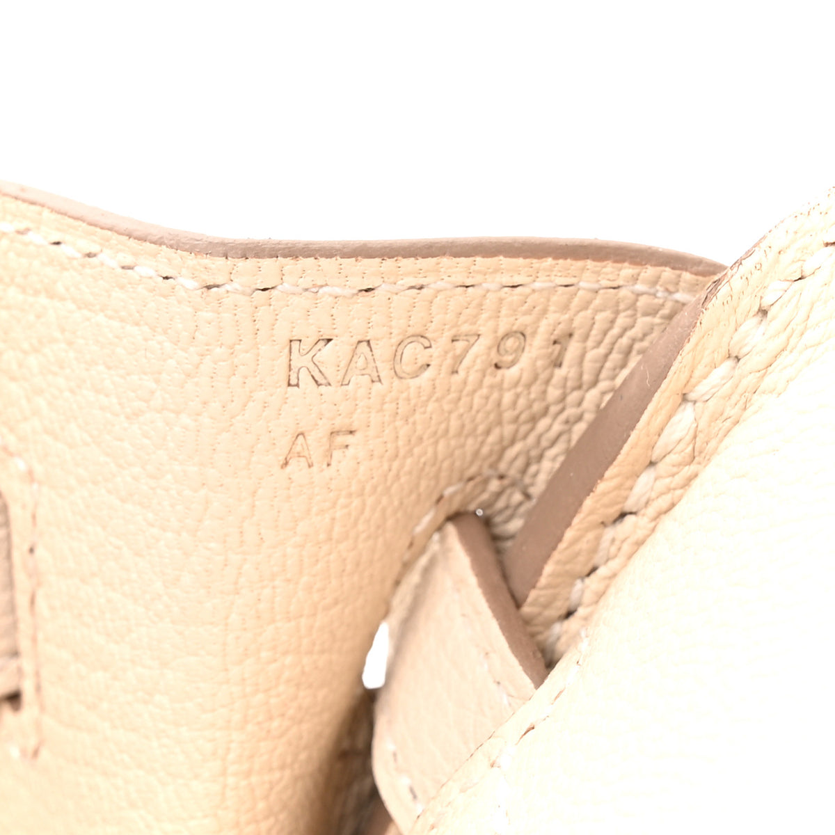 Hermes Togo Birkin 25 Craie 6 of 9