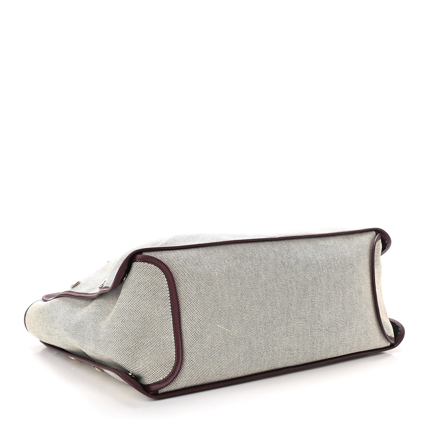 Canvas Medium Bond Shopper Tote Aubergine