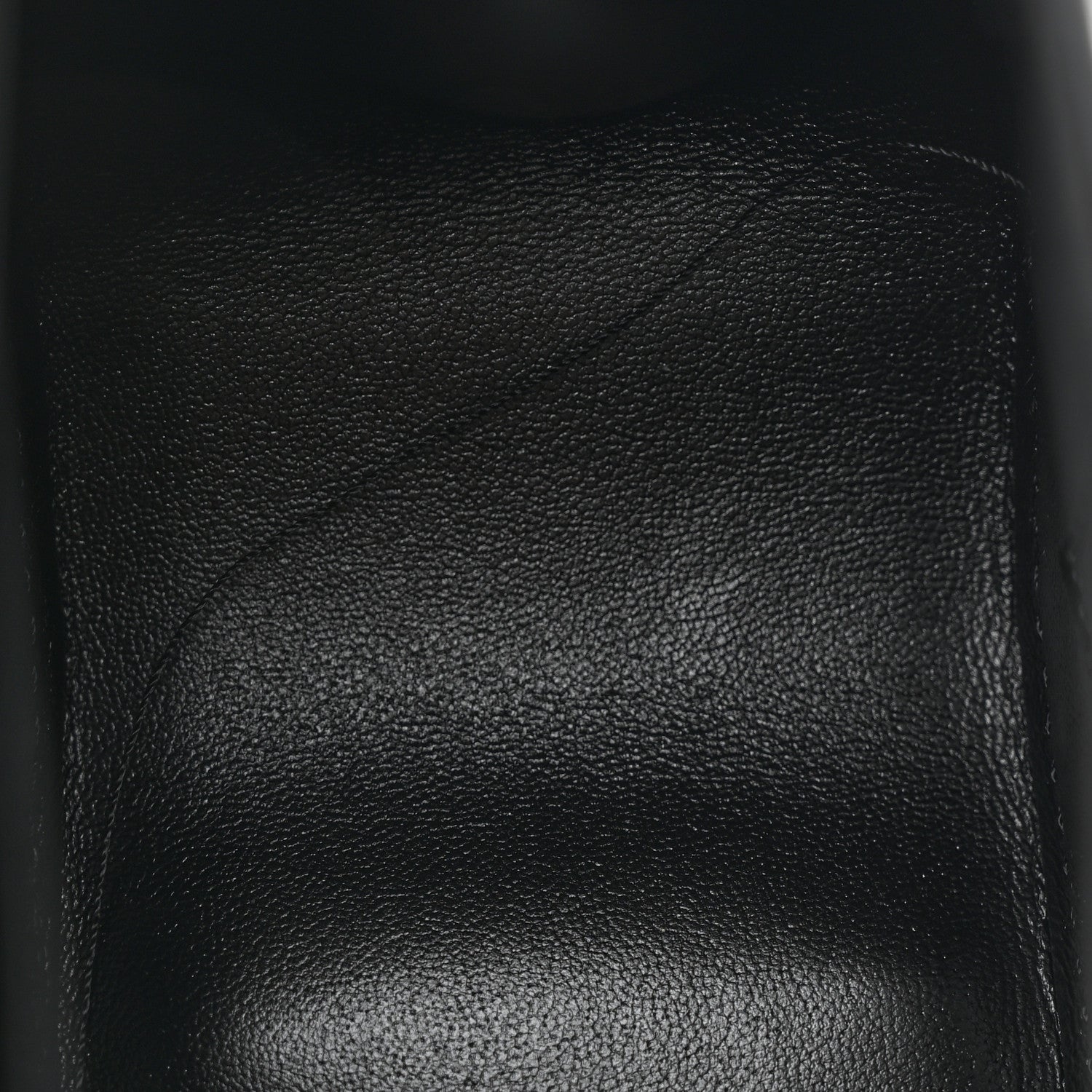 Versace Calfskin Crocodile Embossed Greca Goddess Mini Top Handle Bag Black 11 of 13