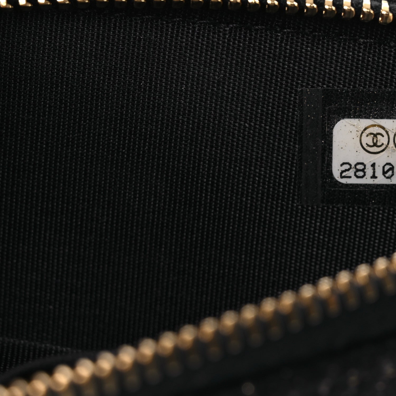 Chanel Canvas Small Deauville Clutch With Chain Navy 8 of 13