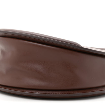 Telfar Vegan Leather Round Circle Bag Chocolate 9 of 11