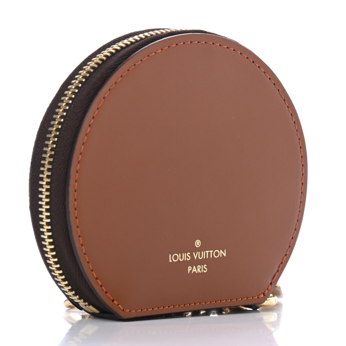 Calfskin Catogram Micro Boite Chapeau Marron