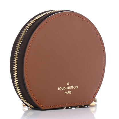 Louis Vuitton Calfskin Catogram Micro Boite Chapeau Marron 2 of 4