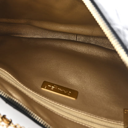 Chanel Lambskin Quilted All About Chains Hobo Black 5 of 10