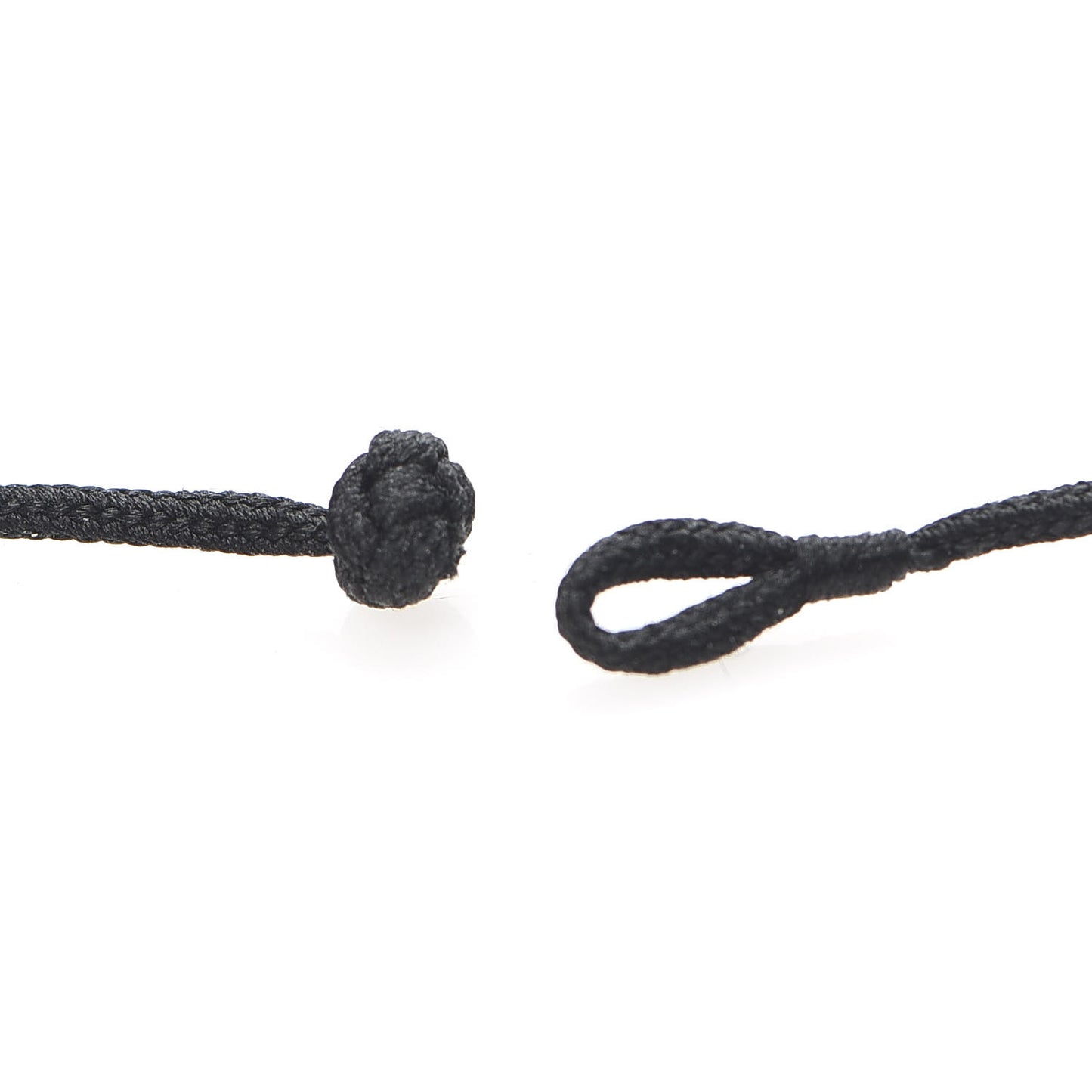 Black Jade Elsa Peretti Open Wave Cord Necklace