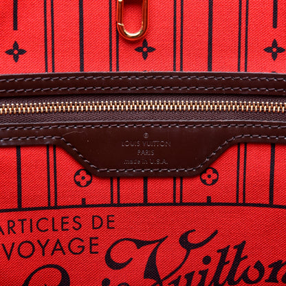 Louis Vuitton Damier Ebene Neverfull MM 8 of 10