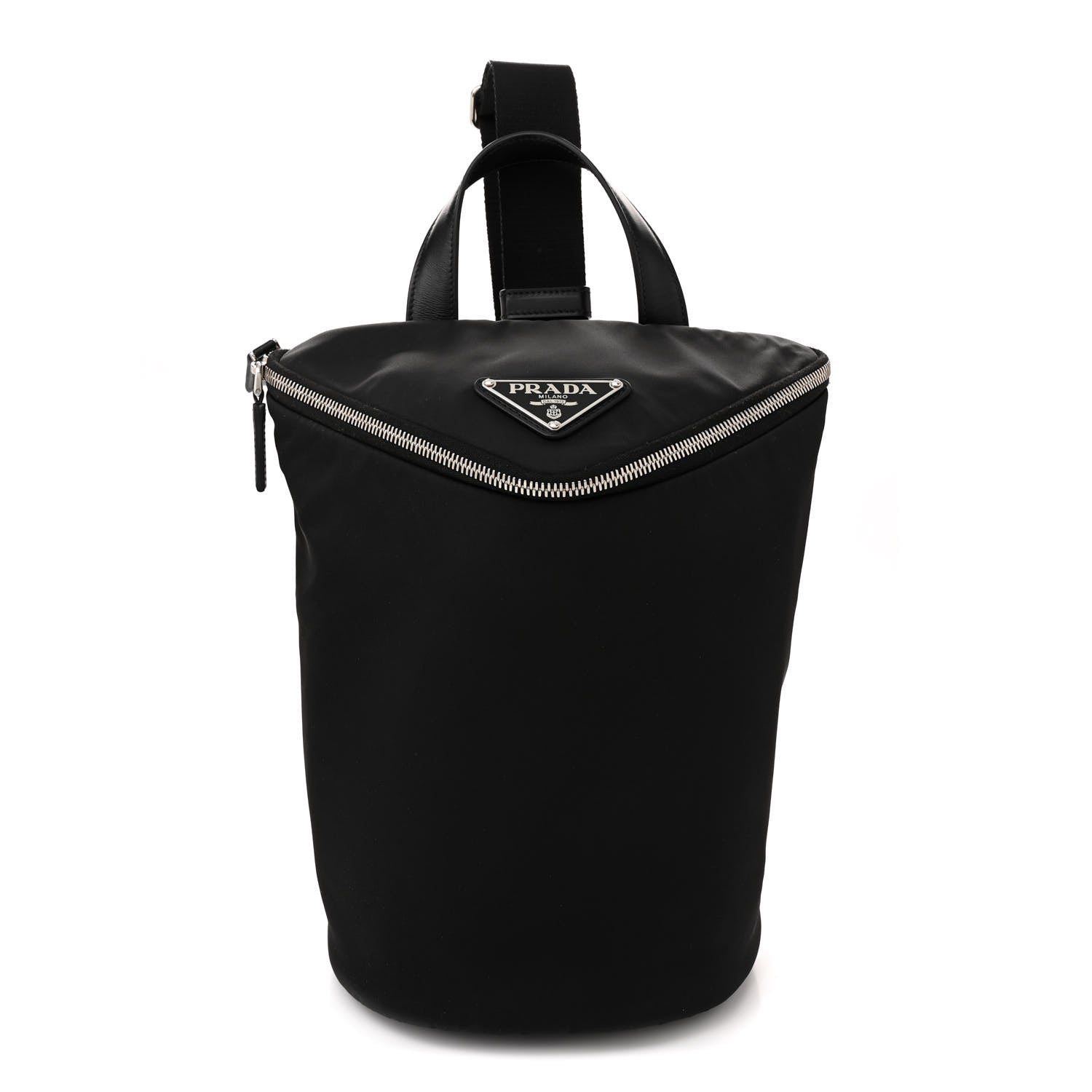 Prada Re-Nylon Sling Backpack Black 1 of 10