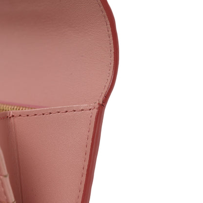 MCM Visetos Continental Flap Wallet Soft Pink 9 of 10