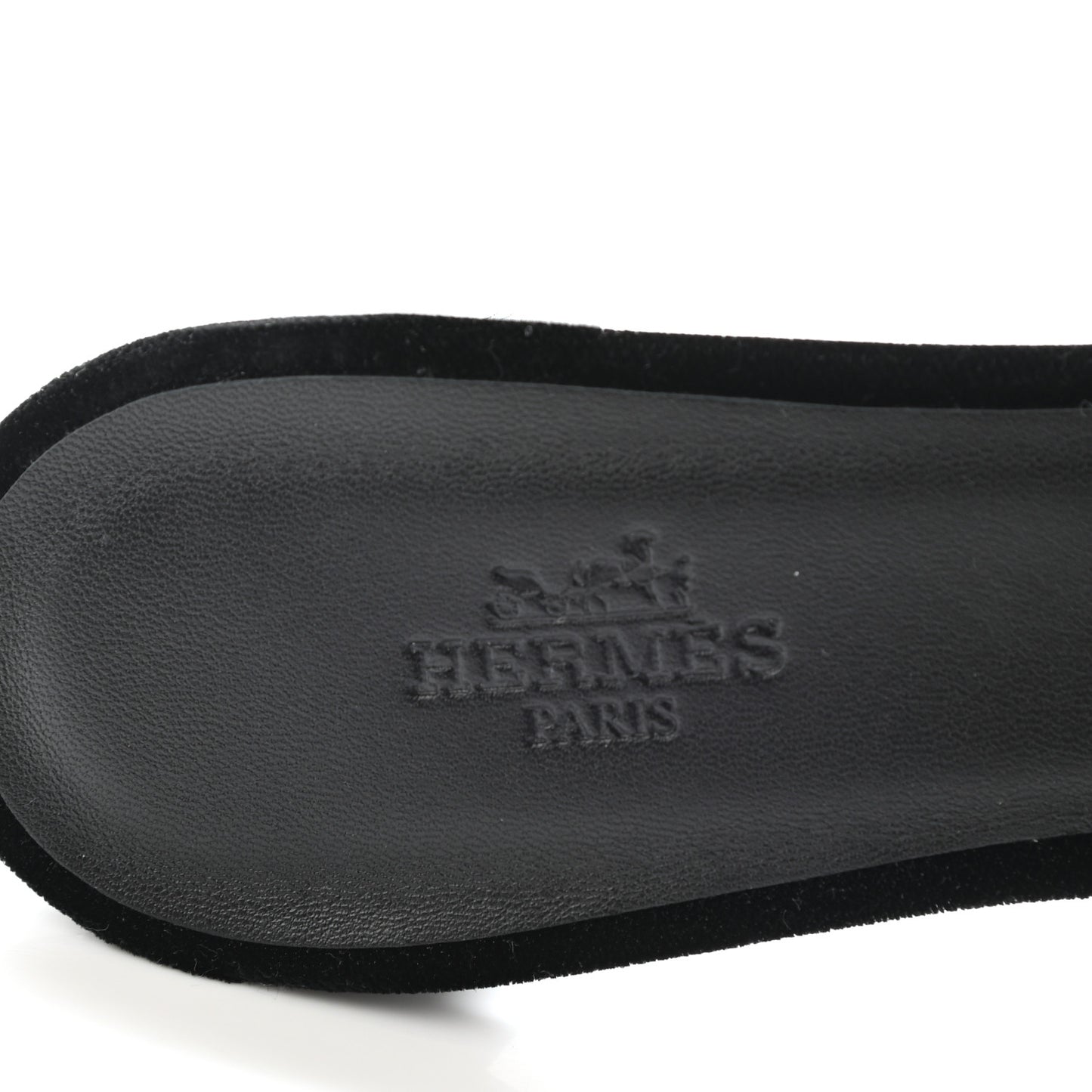 Velvet Nappa Oasis Sandals 37.5 Argent Vieilli